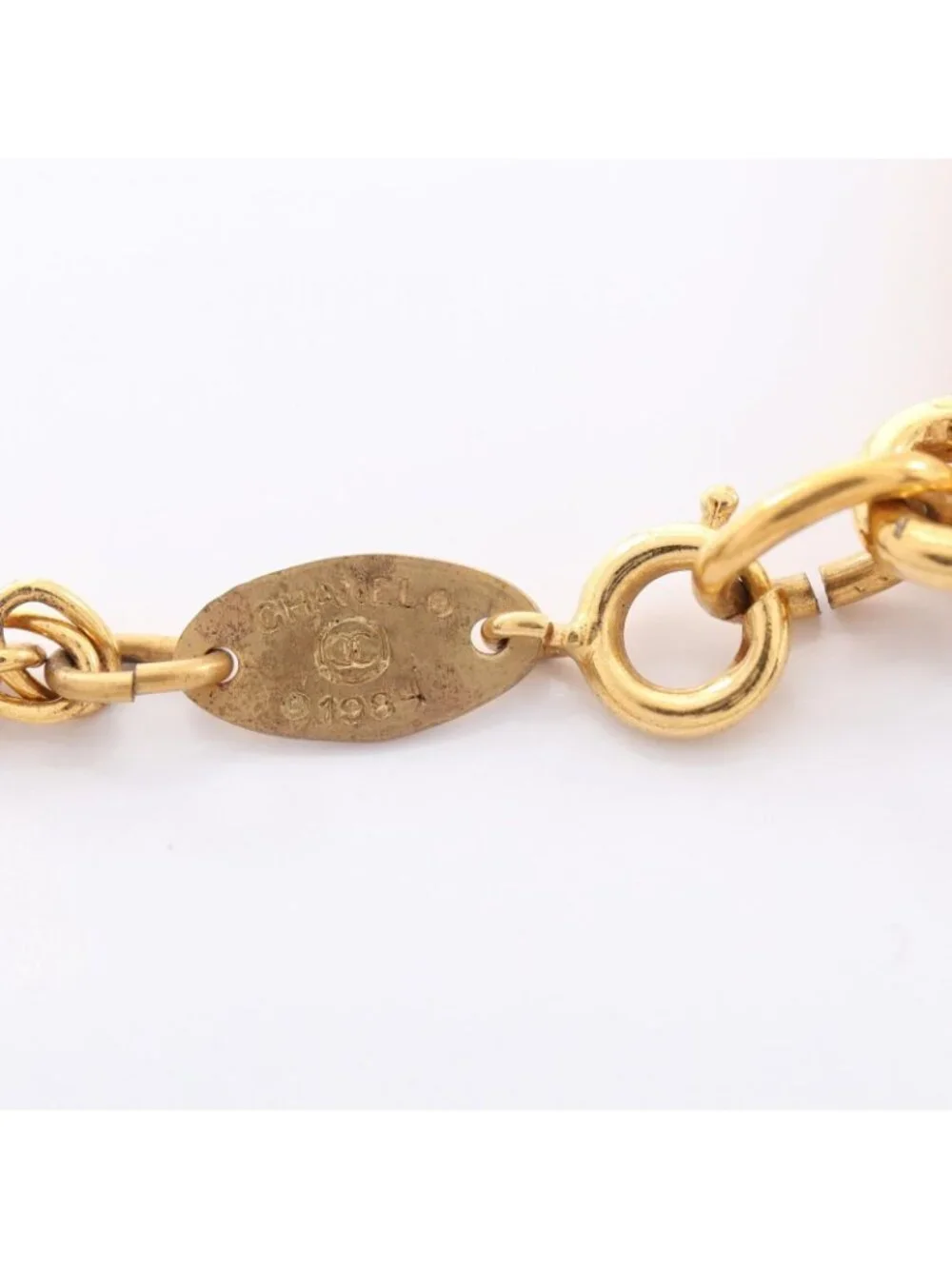 Chanel Necklace CC Logo Diamond